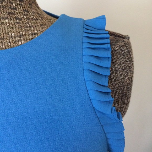 Ann Taylor Pleat Trim Sheath Dress <2> - Picture 3 of 12